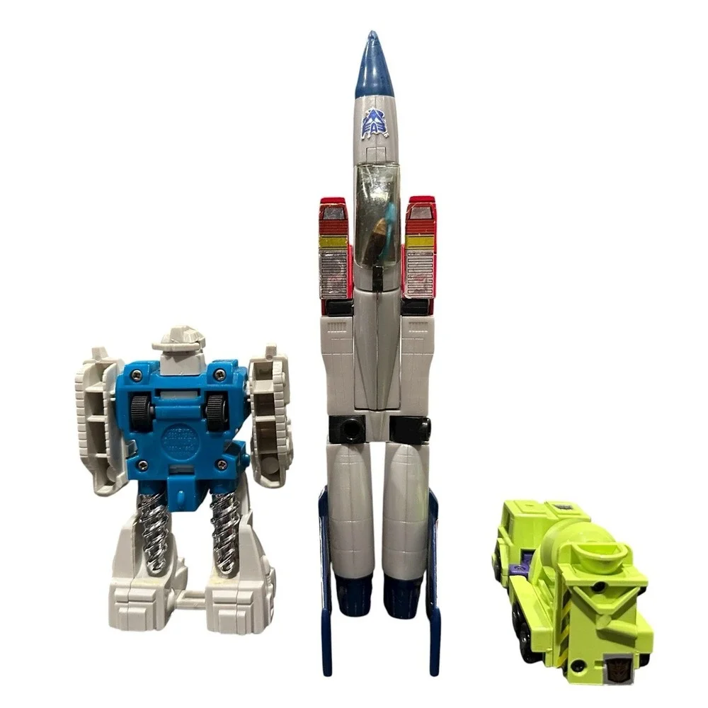 Starscream Transformers G1 Fighter Jet‎ Seekers Mixmaster Twin Twist Hasbro Lot